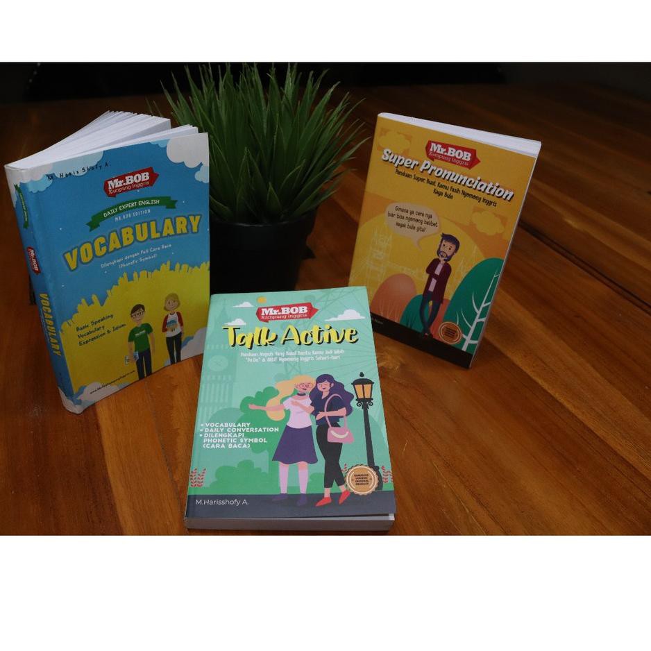 Harga TERMURAAH.. BUKU TALK ACTIVE MR.BOB