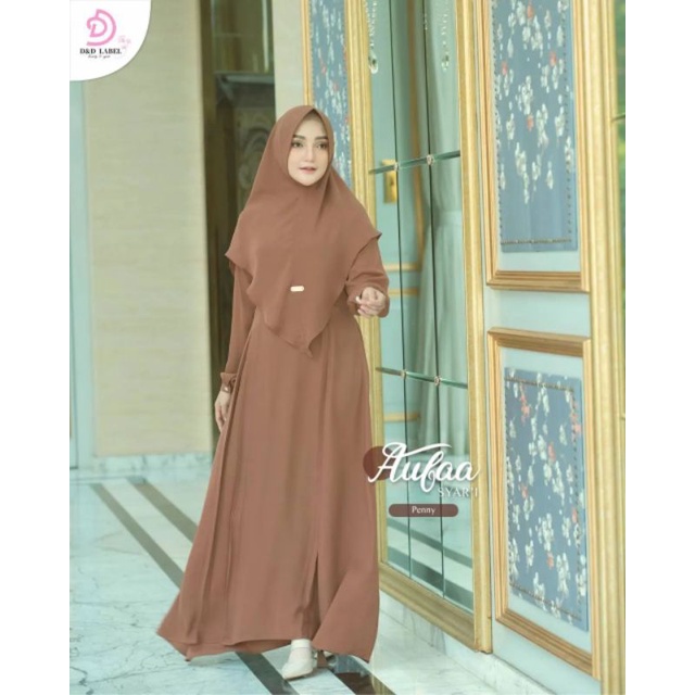 AULA SYARI PLUS KHIMAR UKURAN M - L - XL - XXL GAMIS SYARI BUSUI JUMBO MURAH DRESS SET JILBAB KONDANGAN PESTA TERBARU BUSUI POLOS SERAGAM BAJU WANITA FASHION MUSLIM REMAJA HAJI UMROH TERLARIS DISKON PREMIUM BERKUALITAS REMAJA BIG SIZE