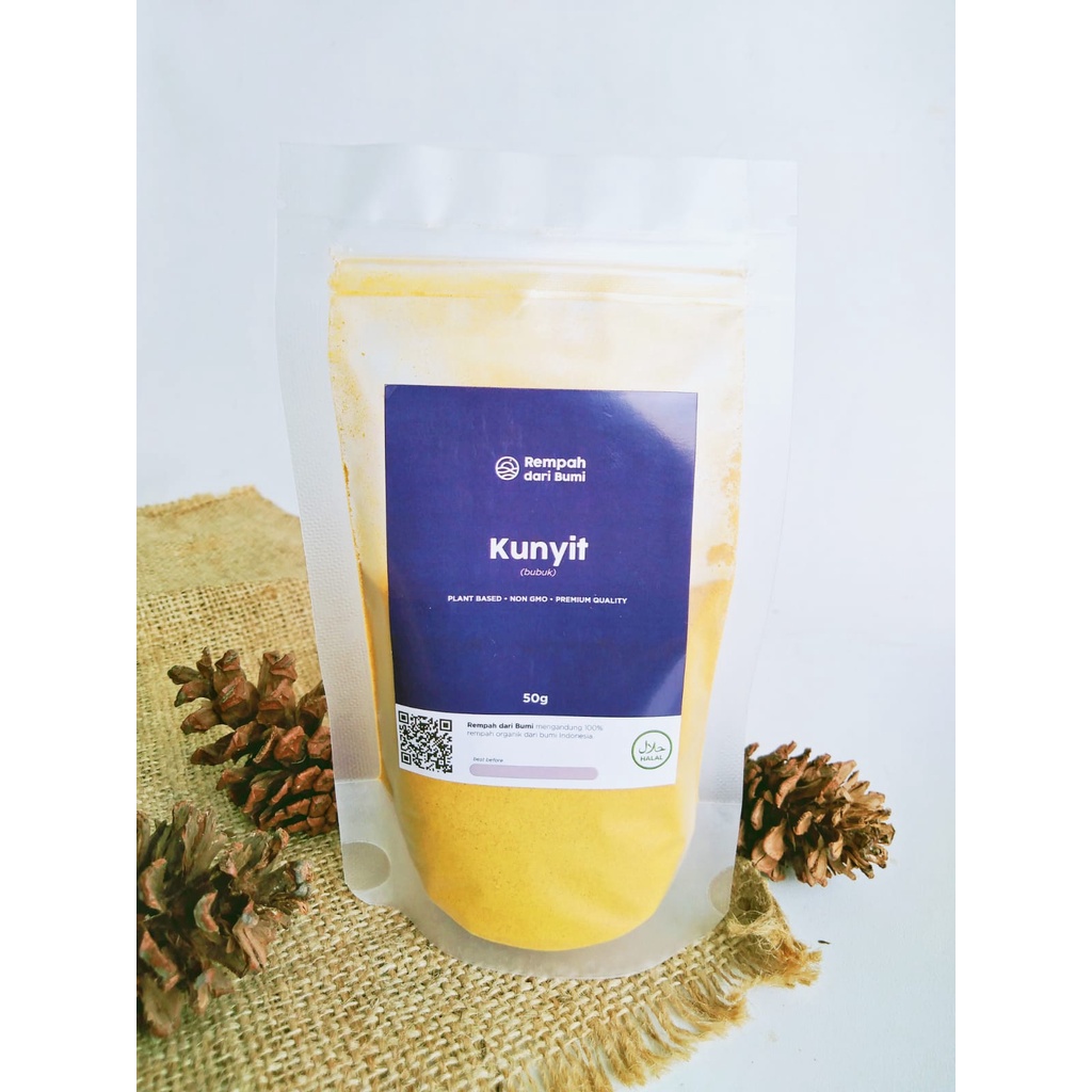 

Rempah Dari Bumi Kunyit Bubuk 50gr.