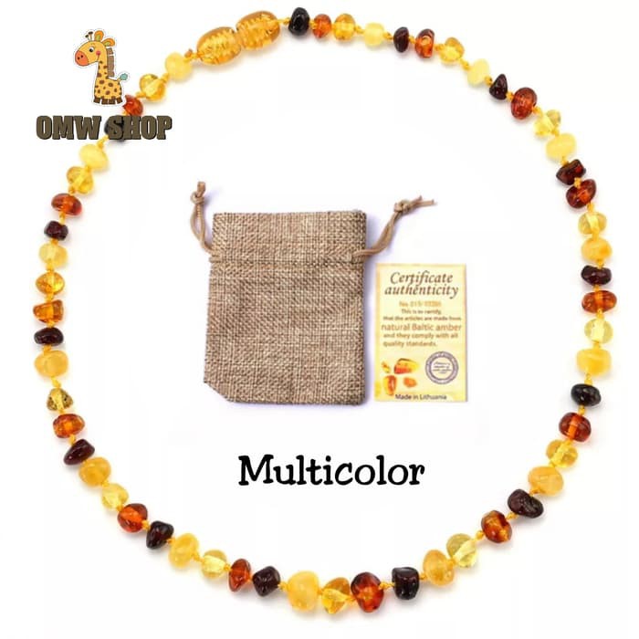 original amber teething necklace