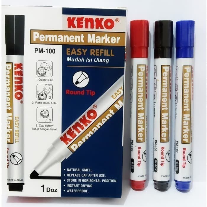 

Spidol Permanen KENKO PM-100