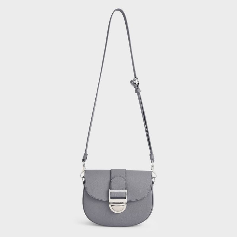 6.6 SALE | CK Amelia Metallic Push-Lock Crossbody Bag