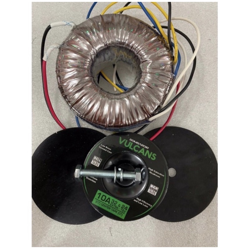 TRAFO DONAT 10A 32V 24V CT VULCANS BOMBARDIR TRAVO TOROID VULCANS BOMBARDIR 10 AMPER CT 32 VOLT 24 V