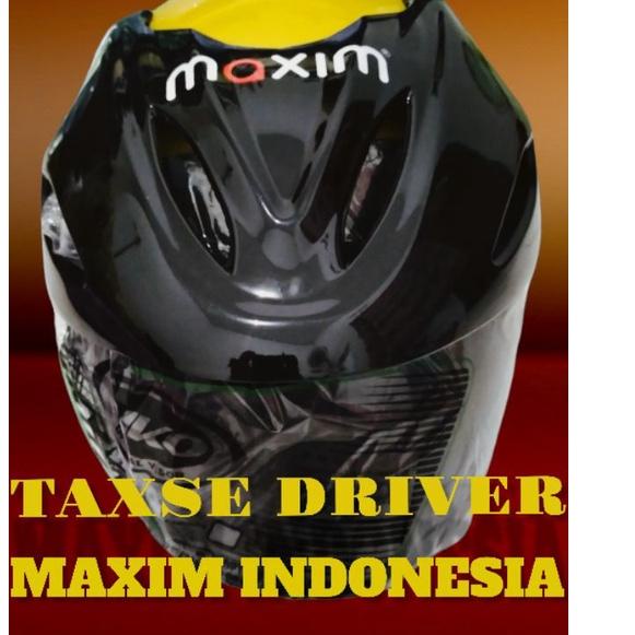 [KODE FPChj] jaket dan helm maxim model prioritas / maxim indonesia prio