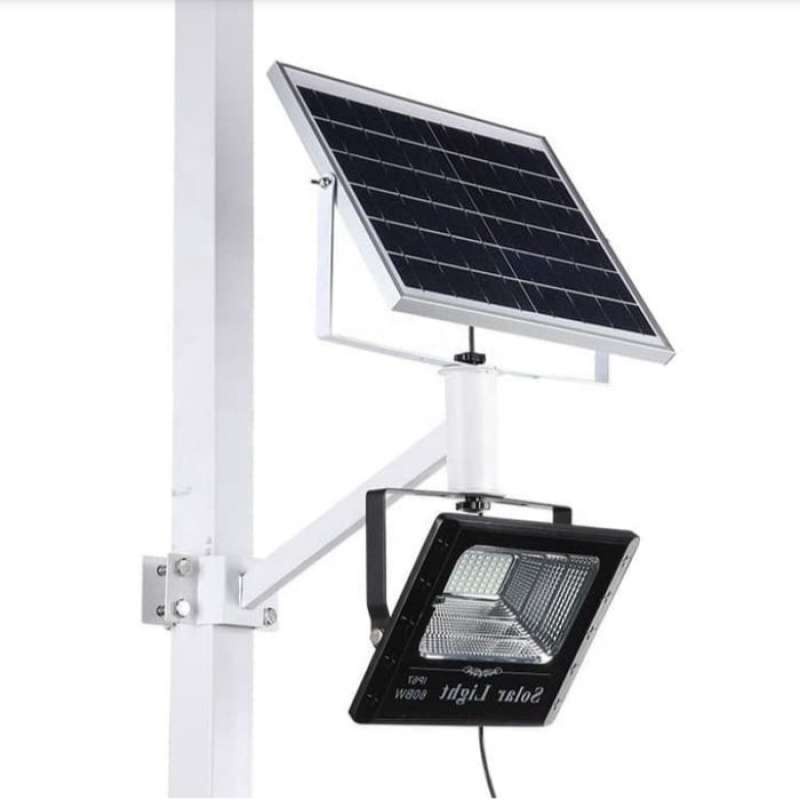 LAMPU KAP SOROT LED 300W 300 WATT CAHAYA PUTIH + SOLAR CELL