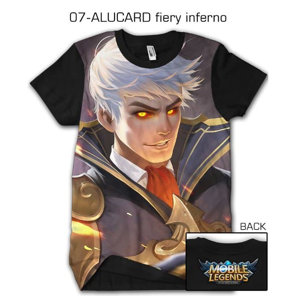 Solusi Kaos Mobile legend Alucard size XXL terbaik