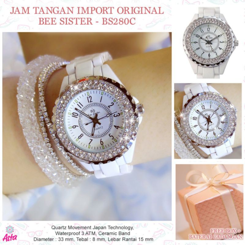 JAM TANGAN IMPORT ORIGINAL BEE SISTER