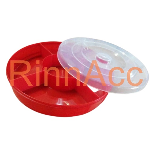 Candy Tray / Toples Kue Kering / Permen / Manisan / Coklat / Tantos / Toples Plastik
