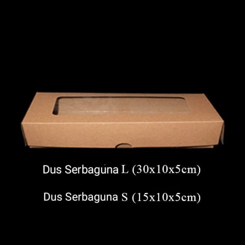 

Kardus Serbaguna ukuran L 30x18,5x5 S 15x10x5
