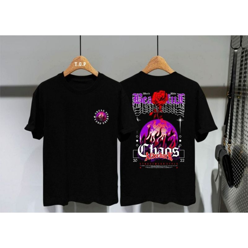 kaos pria murah AD MAWAR atasan pria kaos distro pria