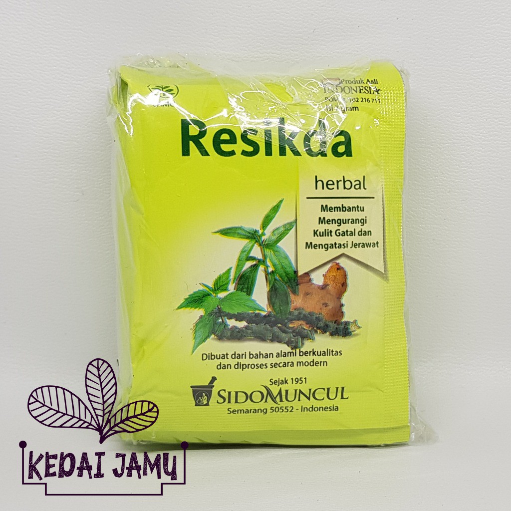 Resikda Serbuk Sido Muncul isi 10 Sachet