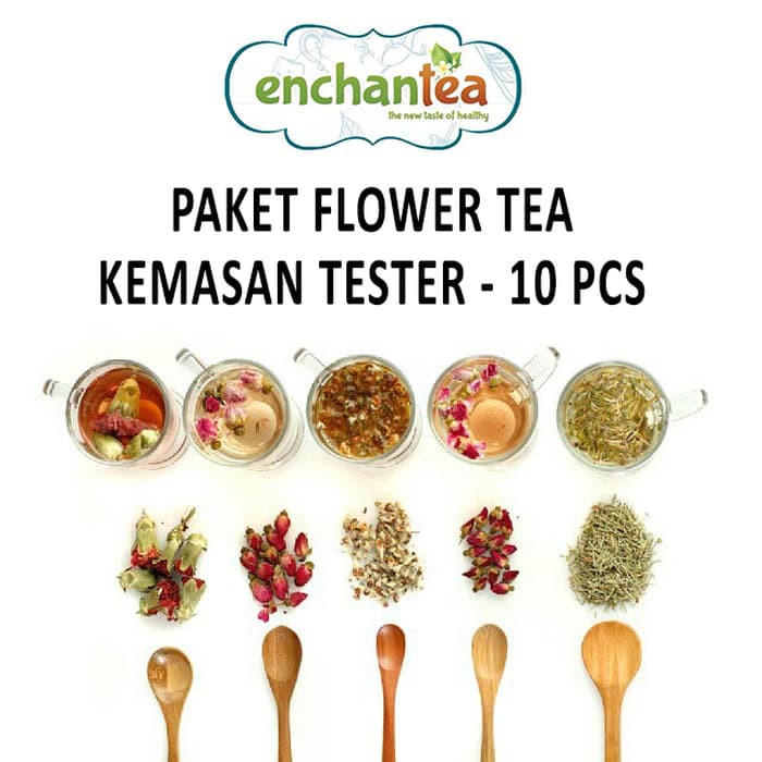 

PAKET FLOWER TEA ENCHANTEA (kemasan tester 10 pcs) - tth934