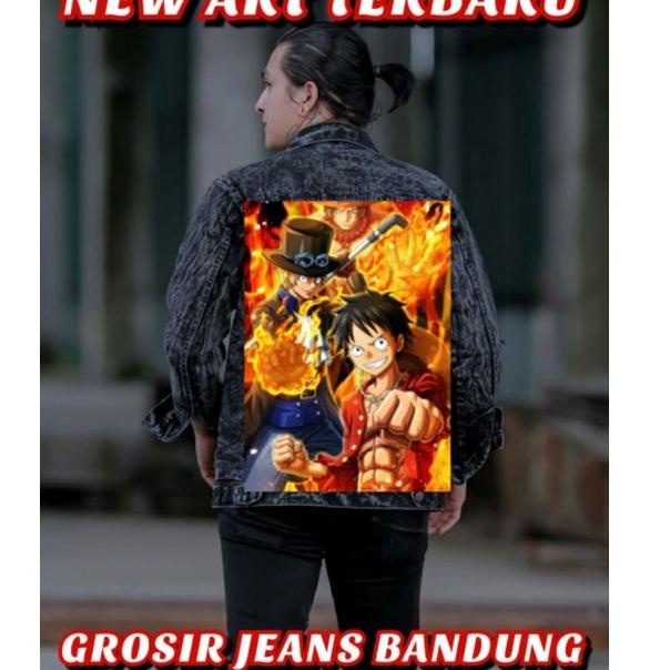 TK.21Jl22ᴼ | -JAKET JEANS PRINTING-JEANS DENIM-JEANS SANDWASH PRIA-JAKET WASHING GAMBAR-JEANS PRINTI