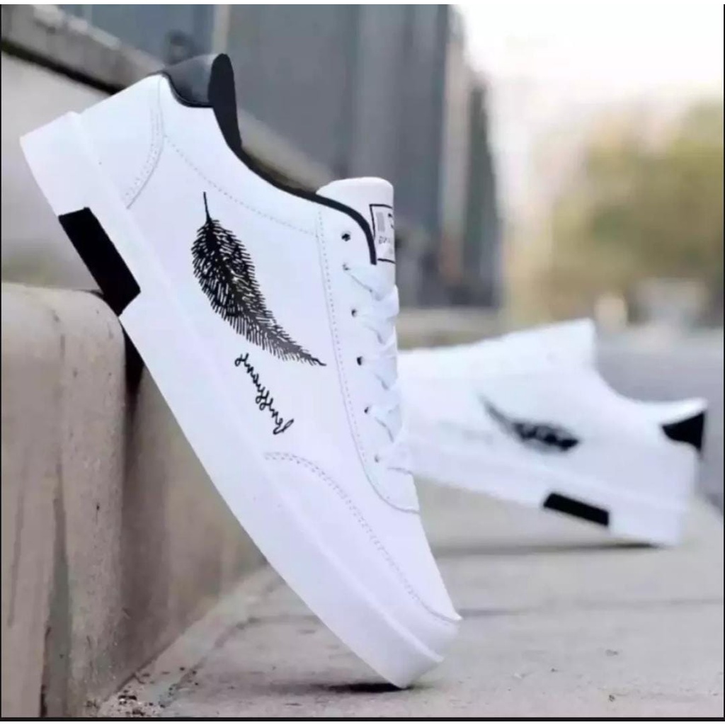 Sepatu sneakers motif daun terbaru 2021 sepatu pria sepatu sekolah anak laki laki sepatu dewasa sepa