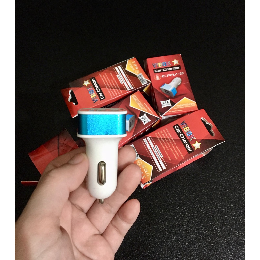 BATOK CHARGER MOBIL VIBOX 2.1A BATOK SEVER VIBOX - AKSESORIS MOBIL /BATOK CASAN