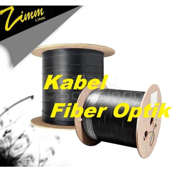 FIBER TEKNO Drop Cable 1C G657A LENGTH 1000M Kabel fo 1 core 3 seling