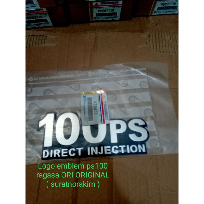 Logo emblem ps100 ragasa ORI ORIGINAL
