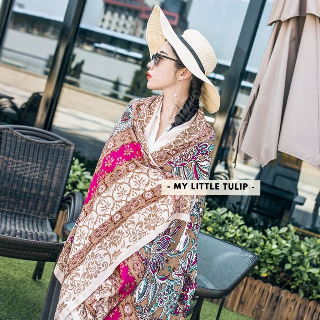 Scarf Traveling Spring Autumn / Syal Turki Turkey Kado Mama Ibu Kakak-1
