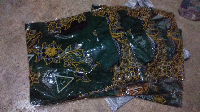 Kemeja Batik Ansor Motif Wayangan