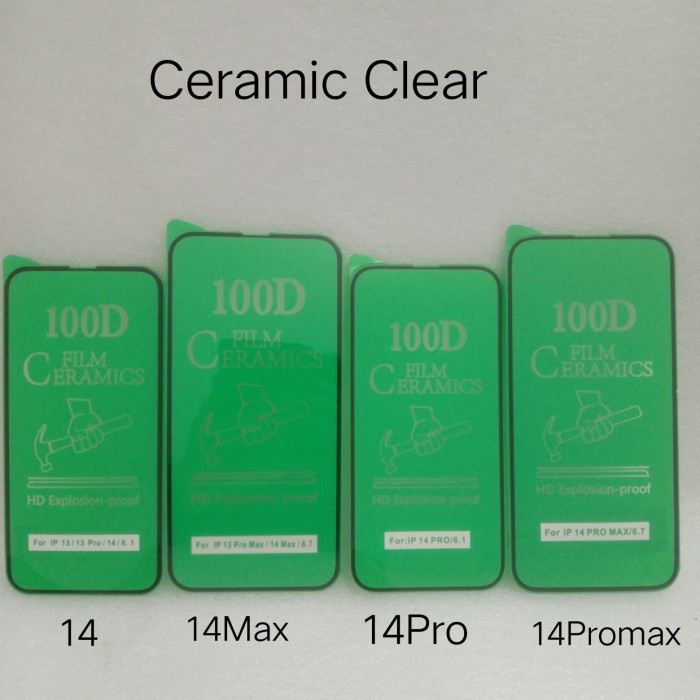 Ceramic Film iPhone 14/14 Max/14 Pro/14 Pro Max Anti Gores Clear Matte SPY