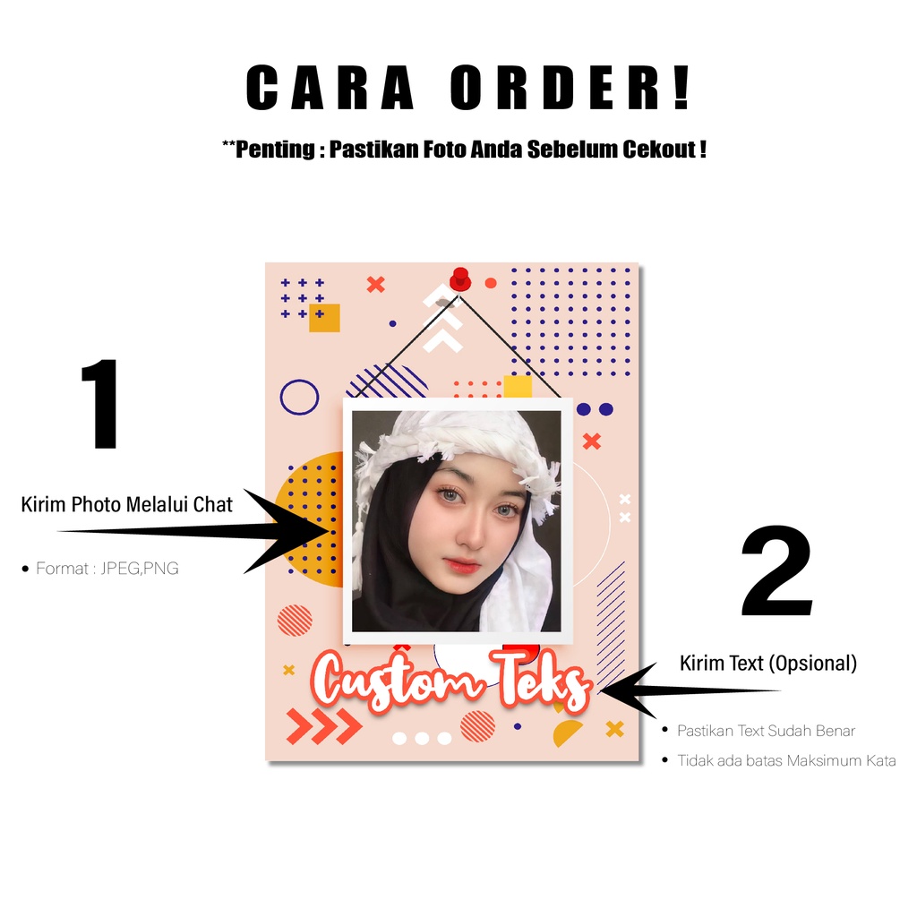 Decor Art Custom Kado Hadiah Hiasan Dinding Wisuda Graduation UlangTahun Pernikahan Foto Murah Wall Decor - PP 2