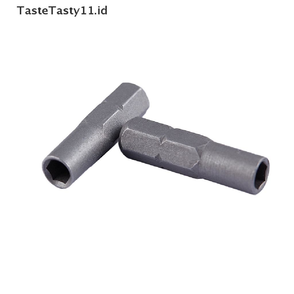 Tastetasty Adapter Mata Bor Obeng Micro Inserts 6.35mm 1 / 4 &quot;Ke 4mm Hex Holder