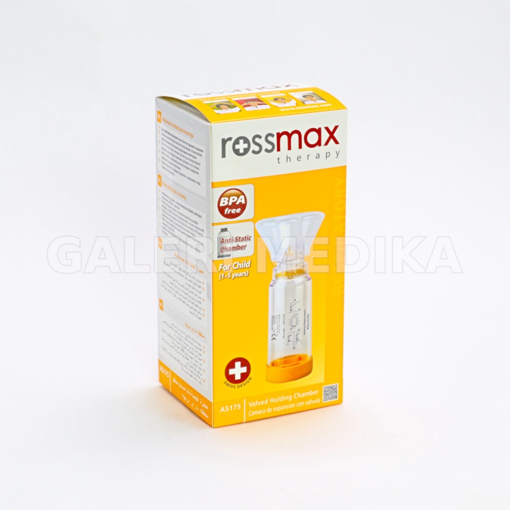 Rossmax Aerospacer AS-175 (Valved Holding Chamber) - Wadah Penghantar Obat