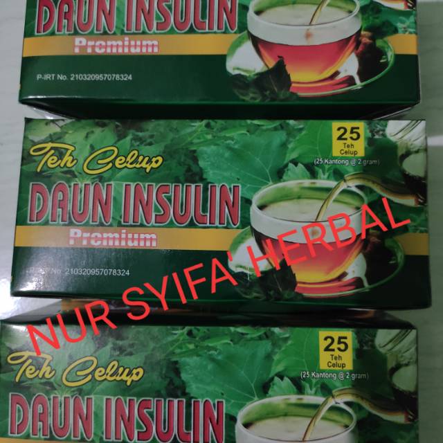 

Teh daun insulin
