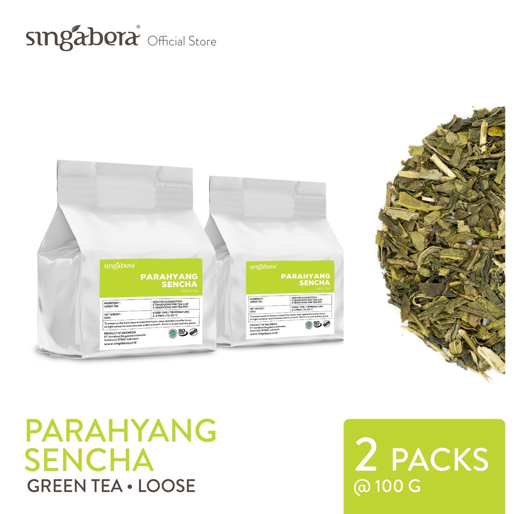 

Singabera Parahyang Sencha - Teh Hijau Jepang - 2 pouch @ 100g