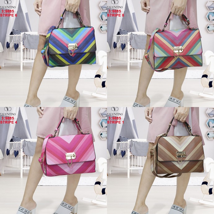 Tas VALENTINO GARAVANI 9885  LOP 19  batam impor original fashion branded reseller sale