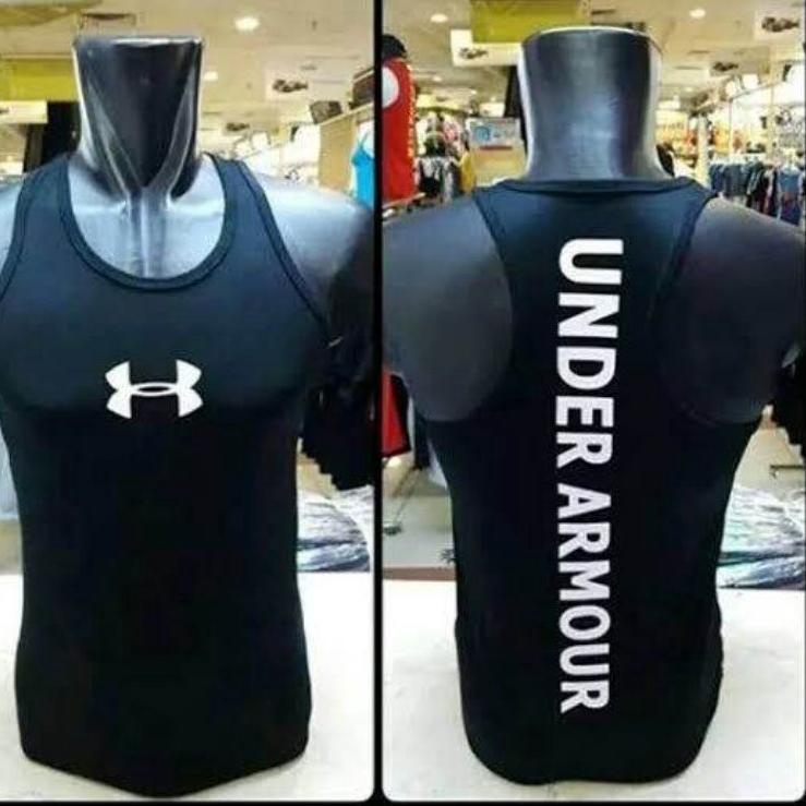 Terbaik.. SINGLET SPORT FITNESS GYM CASUAL RUNNING HOODIE TANKTOP MEN'S HOODIE HAT/SINGLET RAGA FITN