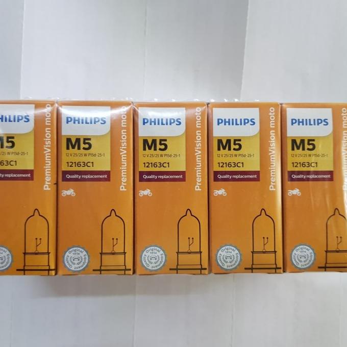 Bolam Bohlam Lampu Dpn Halogen K1 12V/35W Philips Motor Beat Mio Fu150 yanshel21 Buru Order