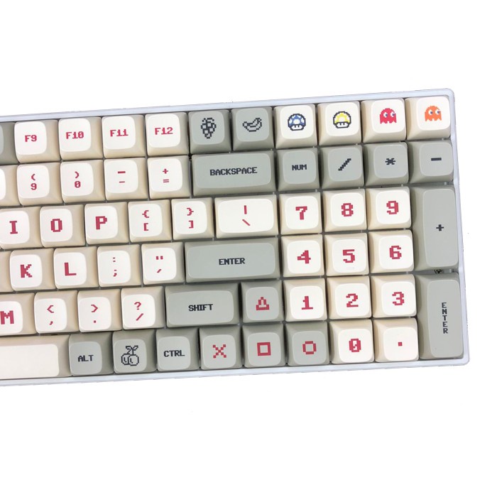KEYCAPS RETRO VIDEO GAME V2 MARIO XDA PROFILE SUBLIM KEYBOARD