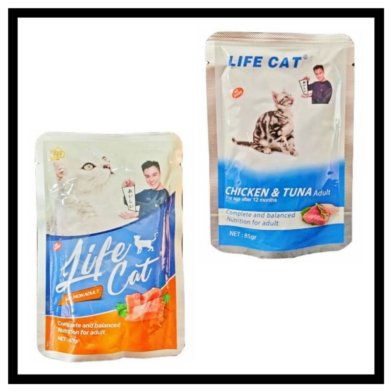 LIFE CAT ADULT POUCH (Makanan Kucing)