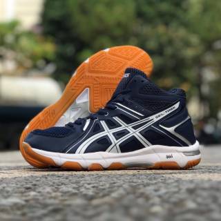  TERMURAH  SEPATU  VOLI ASICS  GEL TASK NAVY PREMIUM IMPORT 