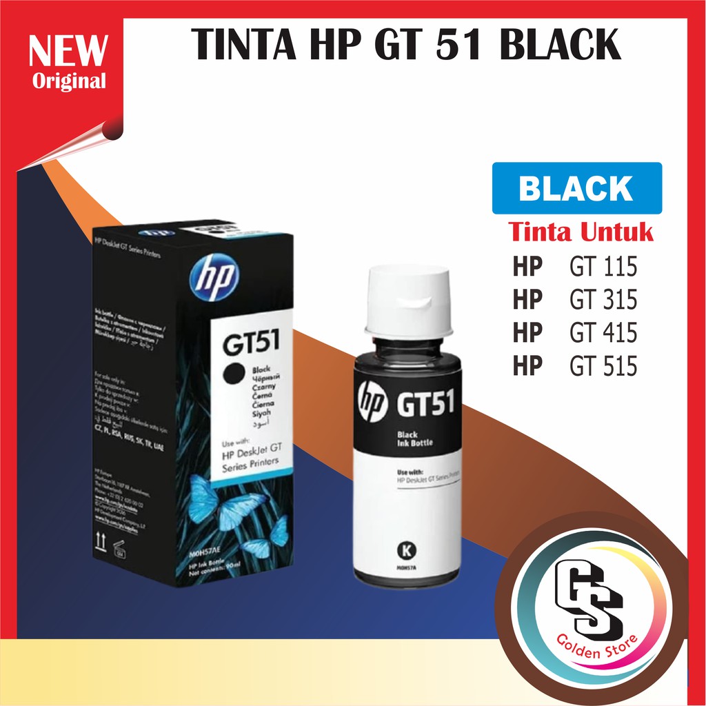 Tinta Printer HP GT-51 GT-52 HP Ink Tank 115 310 315 410 415 319 419 311 316 318 411 412 415 416 418 PREMIUM (COMPATIBLE)