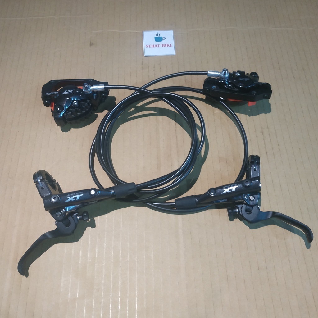 Brake Shimano Deore XT M8000 Ice Tech ORIGINAL Rem Sepeda Hydraulic Hidrolik
