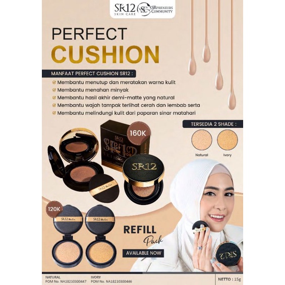 PERFECT CUSHION SR12/READY STOK PEKANBARU RIAU