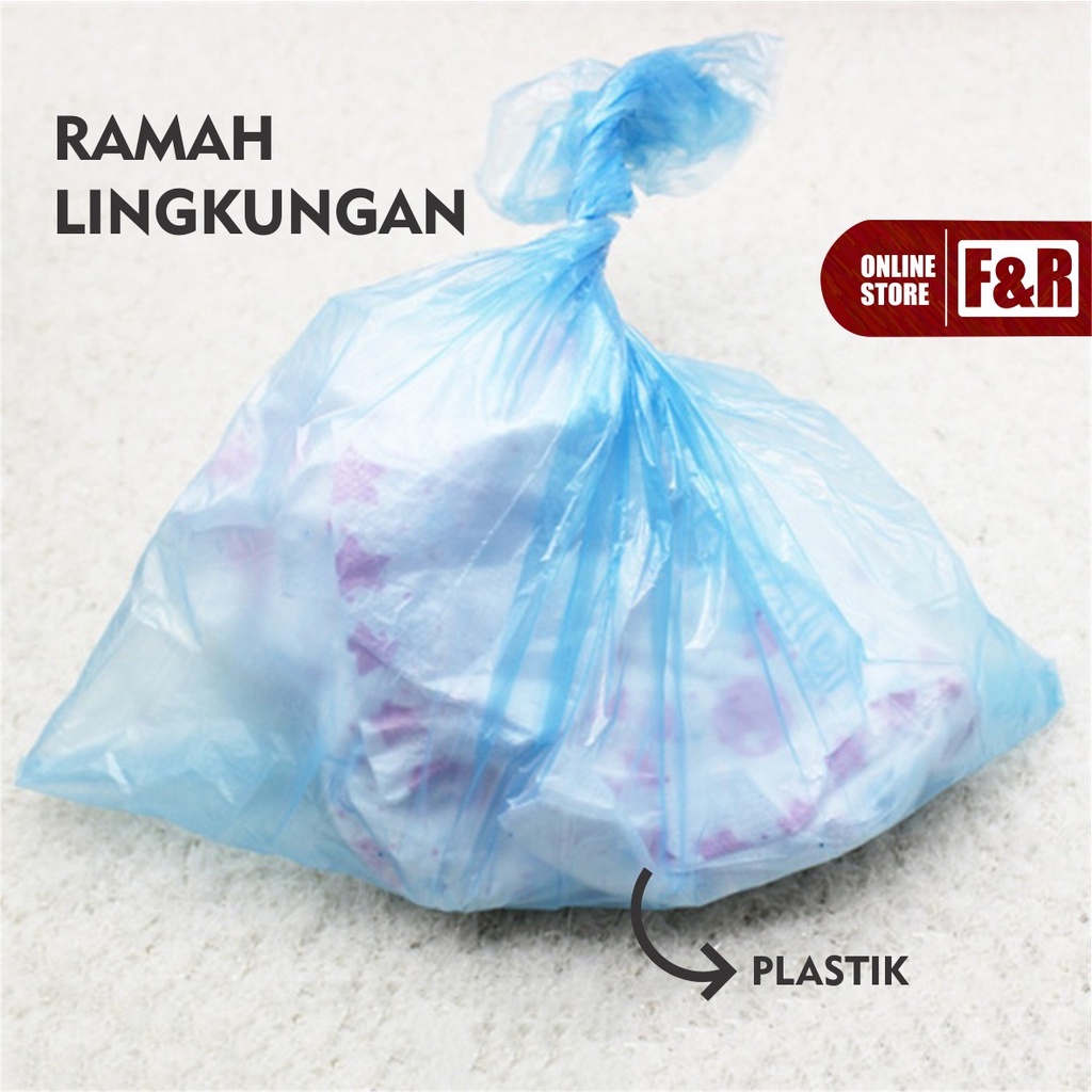 Refill Isi Ulang Kantong Plastik Sampah Popok Diapers Kotoran Hewan Anjing Kucing Plastik Serbaguna