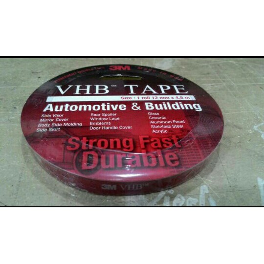 Lem 3m vhb double tape,,12 mm x 4.5 m