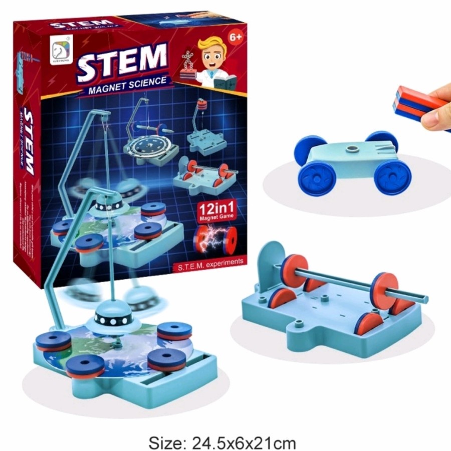 12in1 Stem Magnet Science Toy - Mainan Edukasi