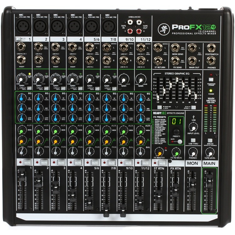 Mixer Mackie Pro FX 12 v2 ( 12 channel ) ORIGINAL