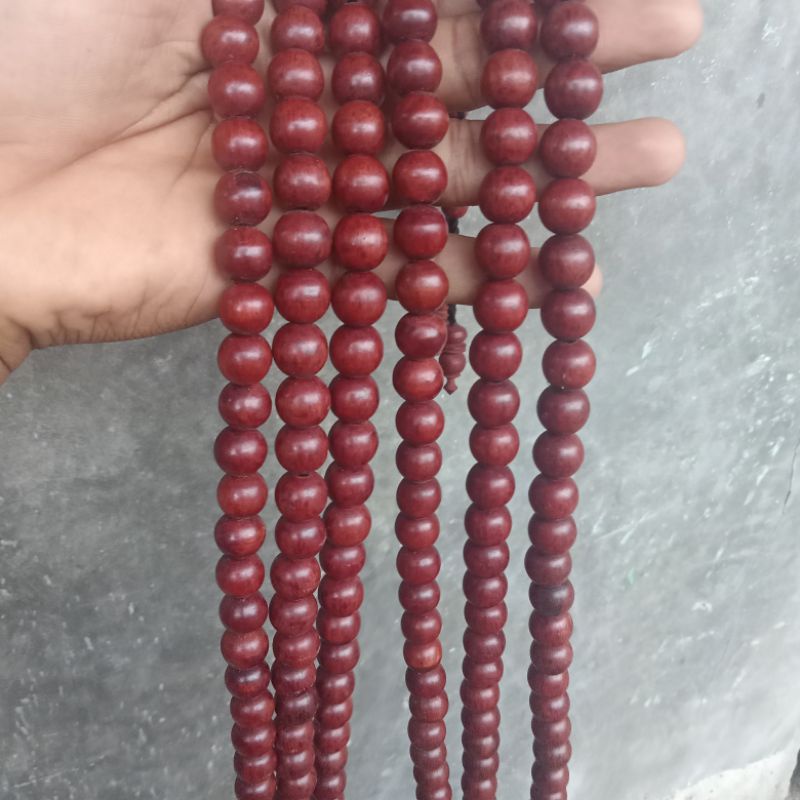 Tasbih Nagasari asli tasbih kayu nagasari 8mm