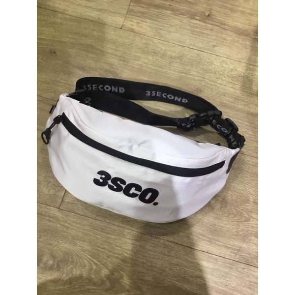 sling bag 3second original tas pinggang pria three second