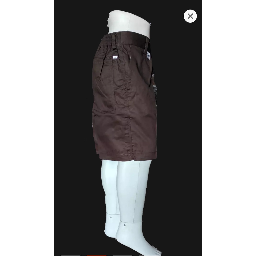 CELANA PENDEK SD PRAMUKA KAIN JAPAN DRILL(KATUN) JUMBO