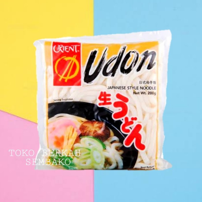 

Ss5g Orient Udon Japanese Style 200Gr / Mie Udon Jepang Basah Ff0415