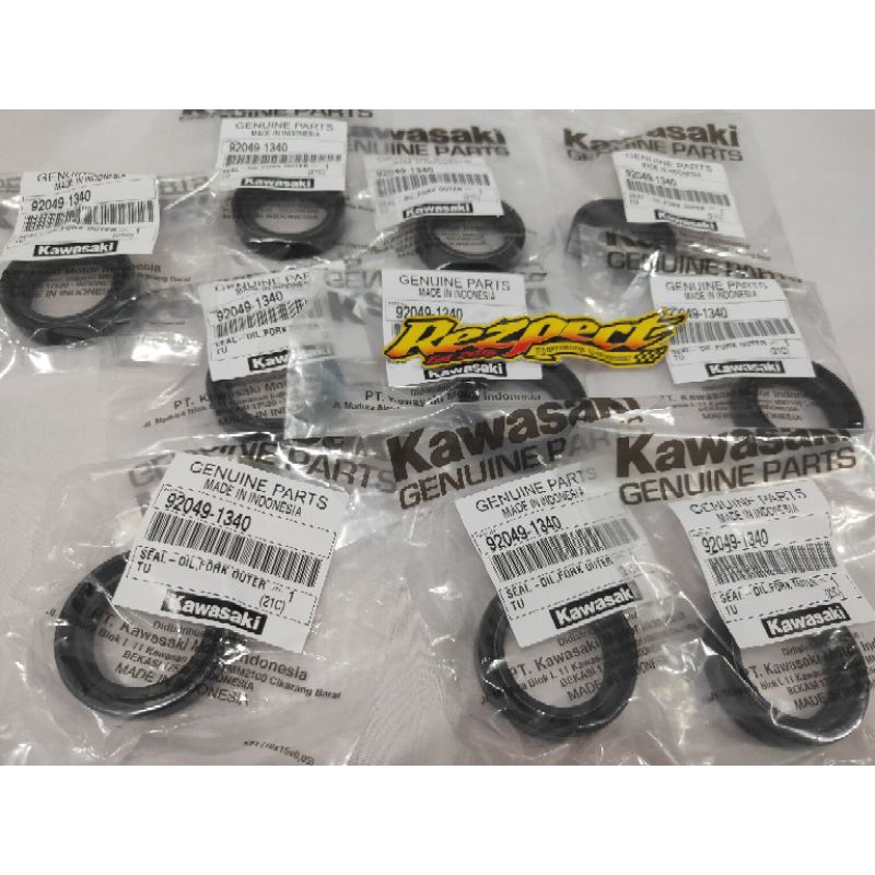 sil seal Shock depan Ninja R Sil shock Ninja R original