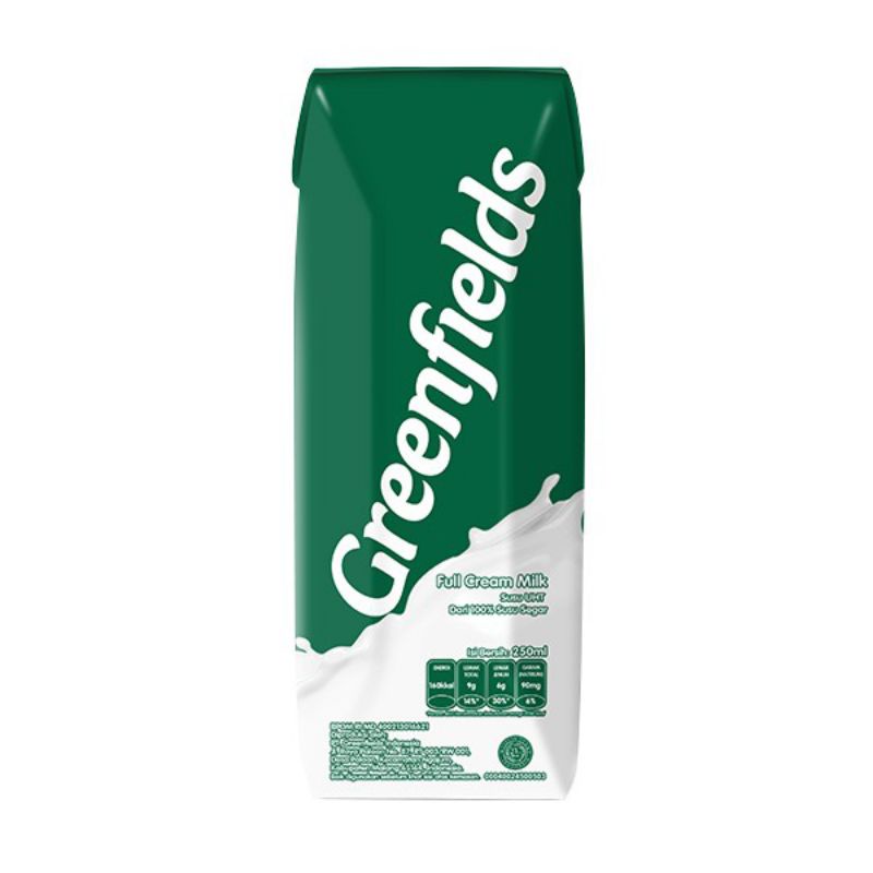 

GREENFIELDS UHT FULL CREAM 250 ML