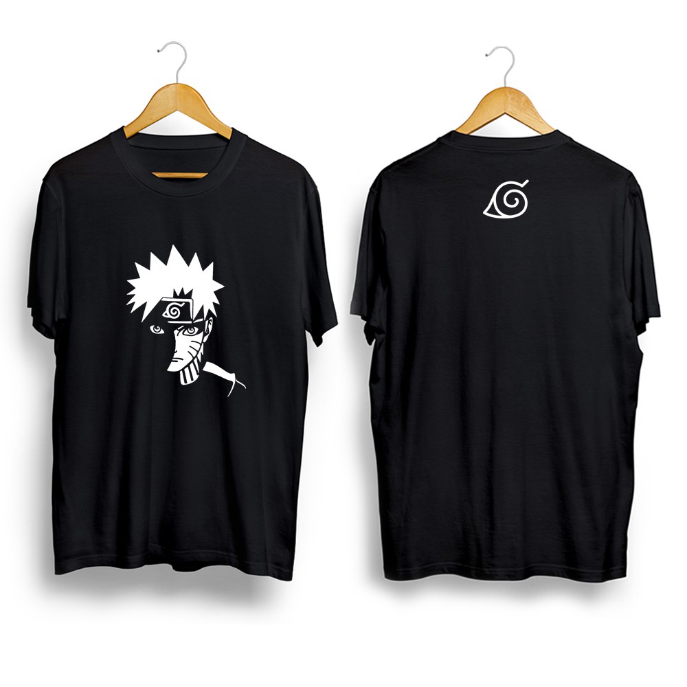 Baju Kaos T-shirt naruto anime jepang hinata sasuke sakura Unisex Cotton Combed 30s Distro Murah