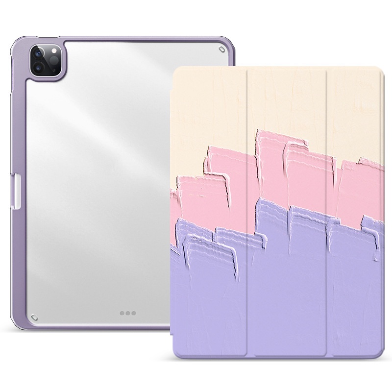 Case Pelindung Tablet Bahan Akrilik Dengan Slot Pena 10.2 Untuk Ipad Air45 iPad2022 Apple pro11